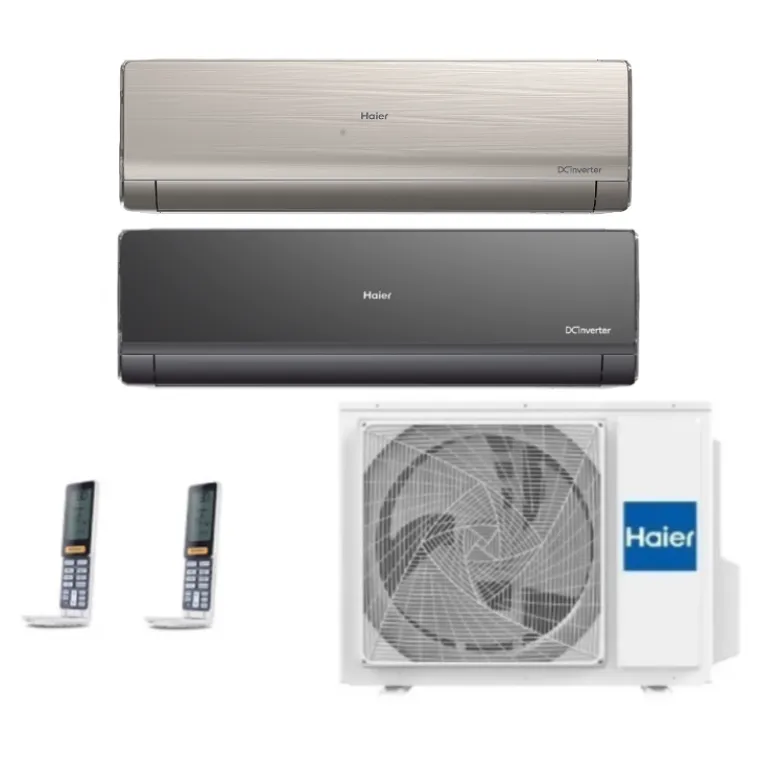 Мульти сплит-система на 2 комнаты Haier Lightera Super Match 2U40S2SM1FA/AS09NS6ERA-G/AS09NS6ERA-B