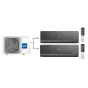 Мульти сплит-система на 2 комнаты Haier Lightera 2U40S2SM1FA/AS09NS6ERA-B*2шт