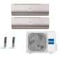 Мульти сплит-система на 2 комнаты Haier Lightera Super Match 2U40S2SM1FA/AS09NS6ERA-G/AS12NS6ERA-G