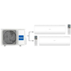 Мульти сплит-система на 2 комнаты Haier Coral M Super Match 2U40S2SM1FA/AS20PS1HRA-M*2