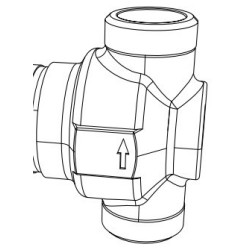 Двухходовой клапан Aermec VCT 102