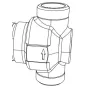 Клапан для фанкойла Двухходовой клапан Aermec VCT 102