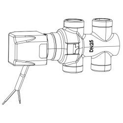 Трехходовой клапан Aermec VCF 45H