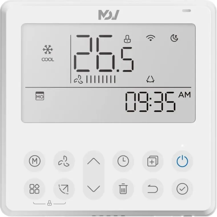 Пульт для фанкойла для фанкойлов Mdv KJR-150A/M-E