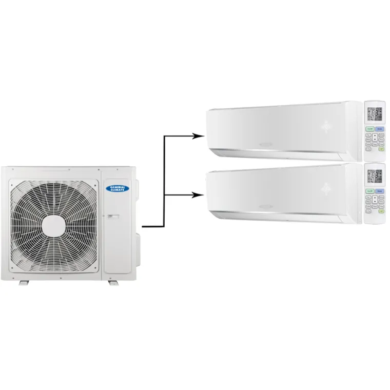Фанкойл Кондиционер General Climate Free Multi 2 GU-M4E28H1/GC-ME07HRi*2