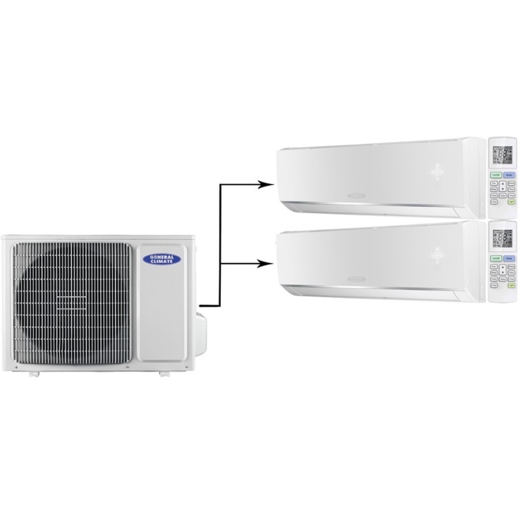 General Climate Free Multi 2 GU-M2E18H32/GC-ME09HR32 (WiFi)*2