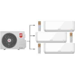 Фанкойл Кондиционер Royal Thermo RTFMO-21HN8/RTFMI-07HN8/white*3