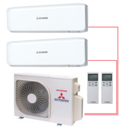 Фанкойл Кондиционер Mitsubishi Heavy Free Match SCM40ZS-W/SKM20ZSP-W*2шт