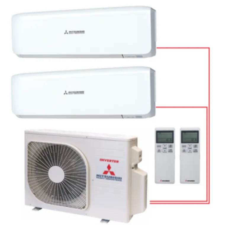 Фанкойл Кондиционер Mitsubishi Heavy Free Match SCM40ZS-W/SKM20ZSP-W*2шт
