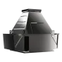 Вентилятор дымоудаления диаметром 600 мм Shuft RAW-7,1-112MA6-2h/400-3-1000