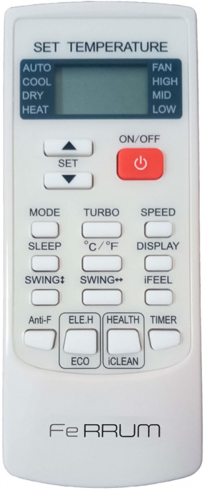 Кассетный кондиционер Ferrum LCAC12C3-AI/LCAU12U3-AI/SCP19A1