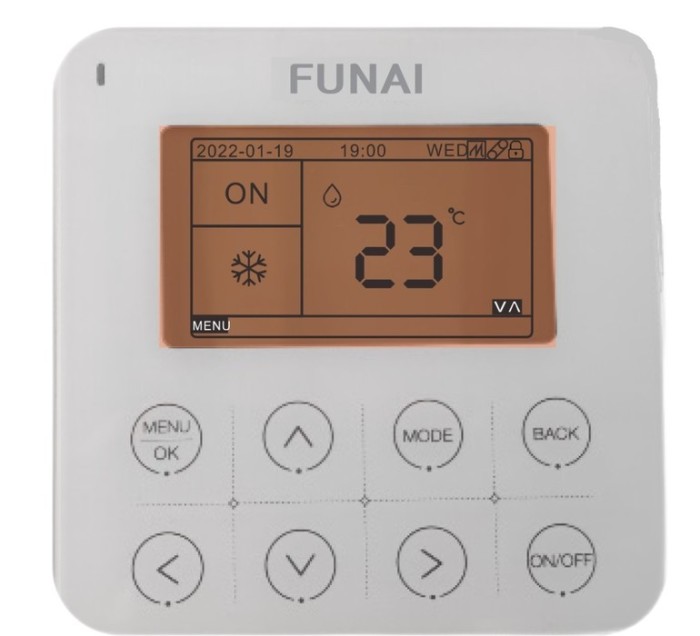 Канальный внутренний блок мульти сплит-системы Funai Origami Kodo RAM-I-OK35HP.D01