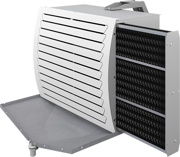 Настенный фанкойл до 8 кВт Тепломаш КЭВ-28Ф5.6ПМ