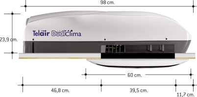 Telair DUALCLIMA 12500H