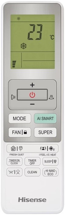 Настенный внутренний блок мульти сплит-системы Hisense Vision Pro Carbon AS-10UW4RXVQH00AG(B)