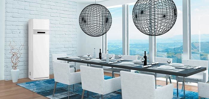 Колонный кондиционер Hisense AUF-24ER4SCPA/AUW-24H4SB