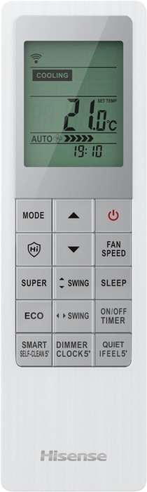 Кондиционер Hisense Premium Design Super AS-10UW4RVETG01 WI-FI