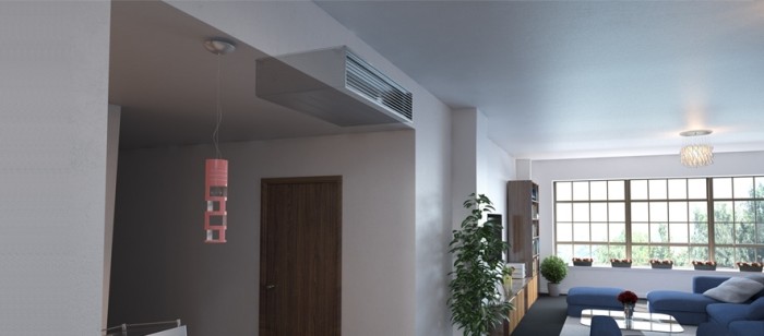 Канальный фанкойл до 12 кВт TICA TCR1200JW