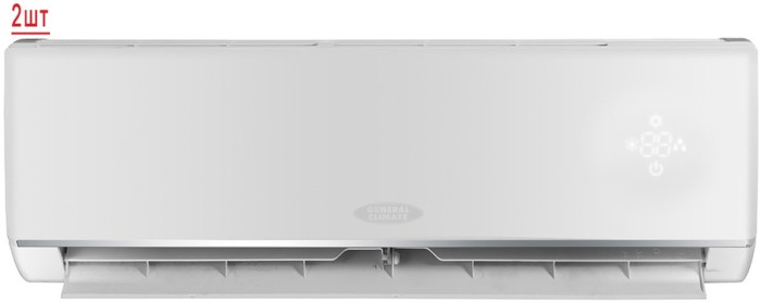 Мульти сплит-система на 2 комнаты General Climate Free Multi 2 GU-M2E18H32/GC-ME09HR32 (WiFi)*2