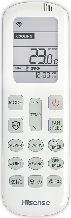 Настенный внутренний блок мульти сплит-системы Hisense Zoom Free Match AMS-07UW4RMRKB00