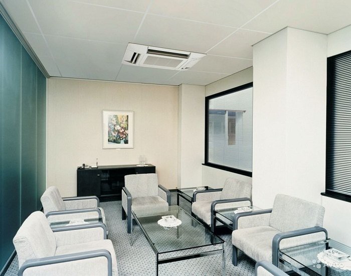 Кассетный кондиционер General Climate GC/GU-4C48HRN2