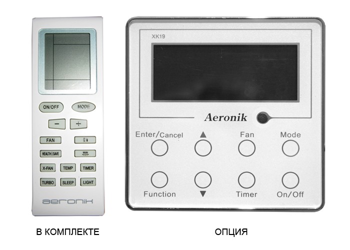 Настенный фанкойл до 5 кВт Aeronik AFP 85 BA5/D-K