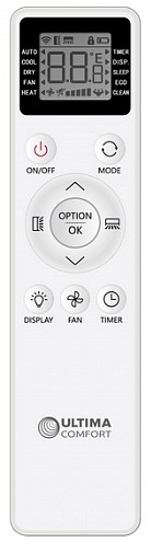 Настенный внутренний блок мульти сплит-системы ULTIMA COMFORT Eclipse Free match UC-ECM12PN