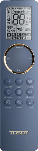 Кондиционер Tosot Clivia Deluxe T12H-SCD/I/T12H-SCD/O