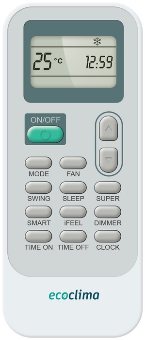 Кондиционер Ecoclima Elegant Line ECW-HE07/AA-4R2 / EC-HE07/A-4R2