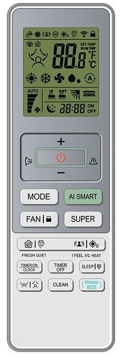 Кондиционер Dantex Vision RK-18VDMI/RK-18VDMIE