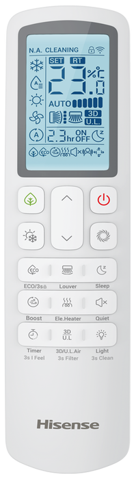 Напольно-потолочный кондиционер Hisense Heavy EU AKT-12UR4RK8/AUW-12U4RS8