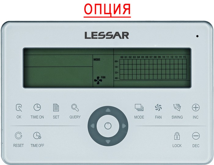 Напольно-потолочный фанкойл до 5 кВт Lessar LSF-500AQ42