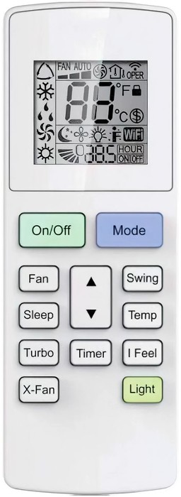 Настенный внутренний блок мульти сплит-системы General Climate FREE MULTI 2 GC-ME18HR32 (WiFi)