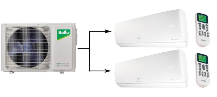 Ballu Free Match ERP R32 BA2OI-FM-14HN8/BSUI-FM-07HN8/BSUI-FM-09HN8/EU