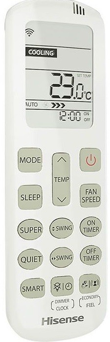 Кондиционер Hisense Zoom AS-24UW4RBTKB00 WI-FI